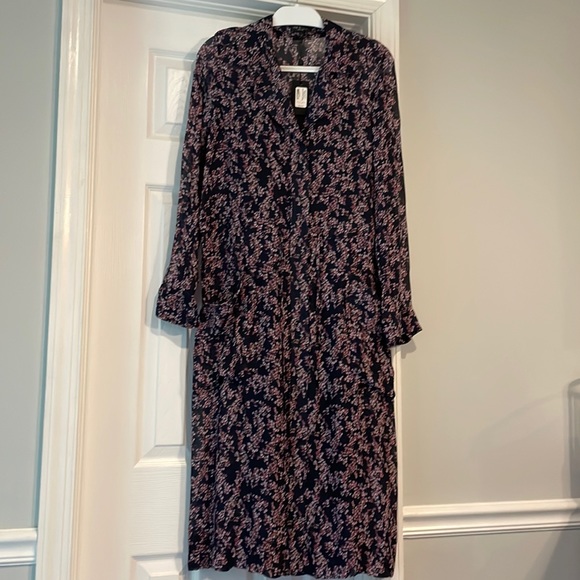 Rag & Bone Field Printed Midi Dress - Picture 2 of 4